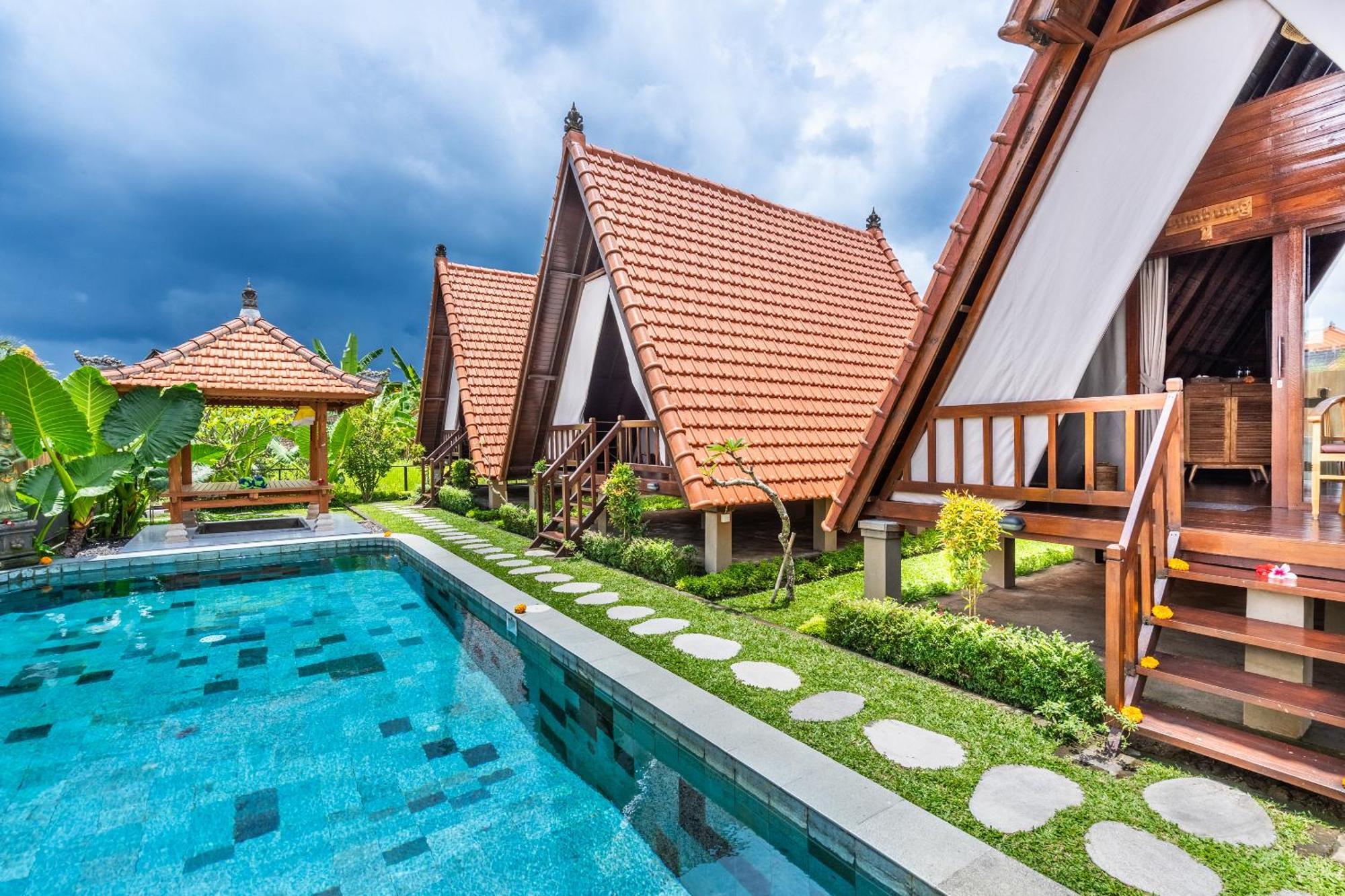 Lumbung Sari Villa Ubud Exteriér fotografie